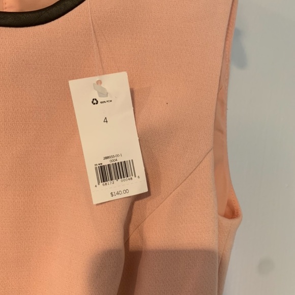 NWT banana republic, sleeveless peach 🍑 color dress , size 4 - Picture 5 of 8